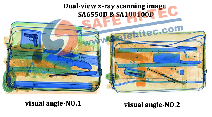 Hold Luggage Dual-view Security X Ray Inspection Machine SPX-100100DV