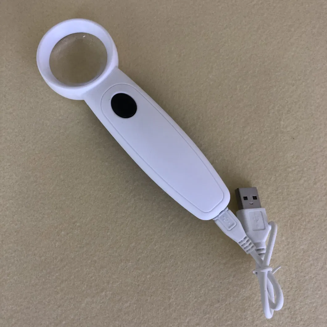 New Handheld Rechargeable Reading Magnifying Glass