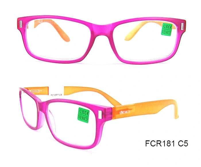 Injection Plastic Eyeglasses with Optical Lenses