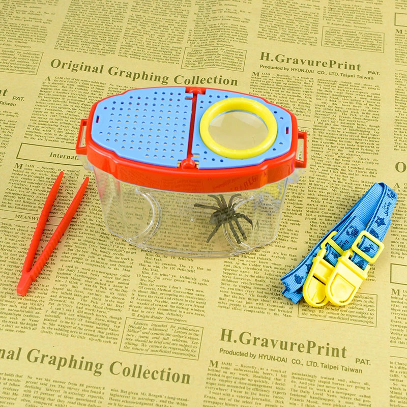 4.5X Educational Two Way Beach Nature Exploration Tool Toy Magnifier Insect Viewing Magnifying Glass Loupe