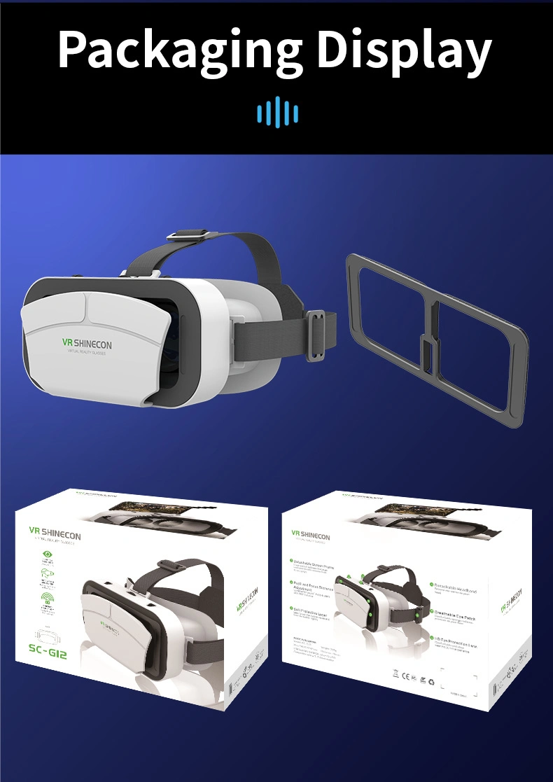 Head Mounted Display 3D Video Glasses with HDMI Input for Movie Game