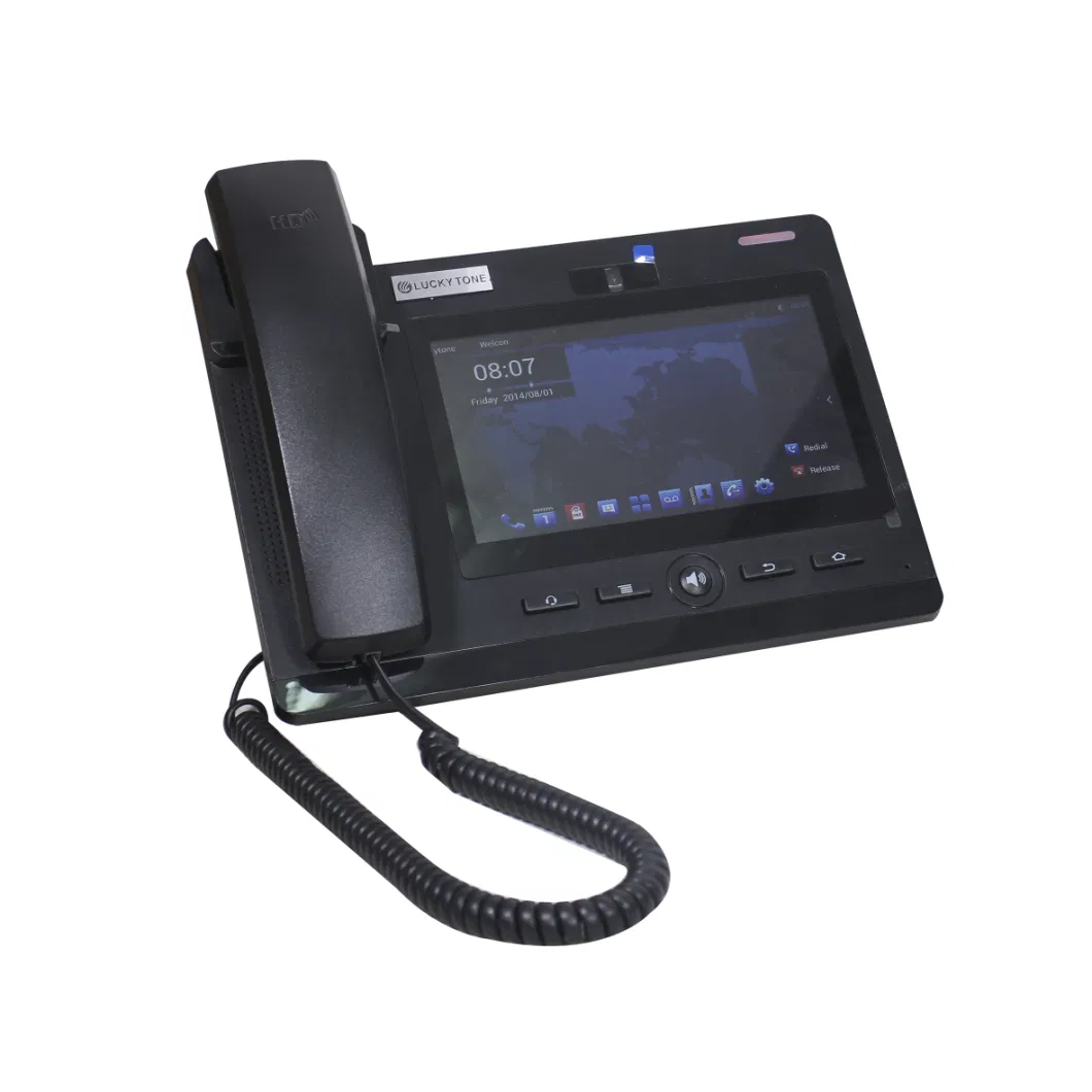 Eco SIP PA System Desktop Smart Video SIP Phone with Android