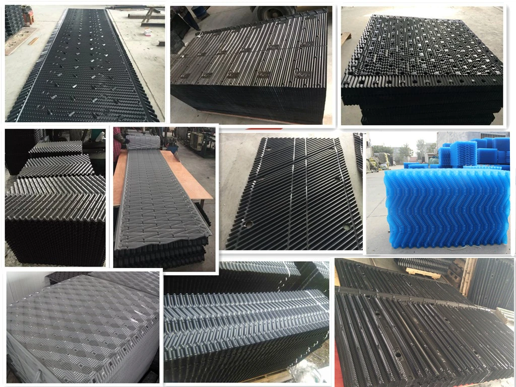 750X1600/800/400mm Industrial Liangchi Cooling Tower PVC Film Fill Material Sheet