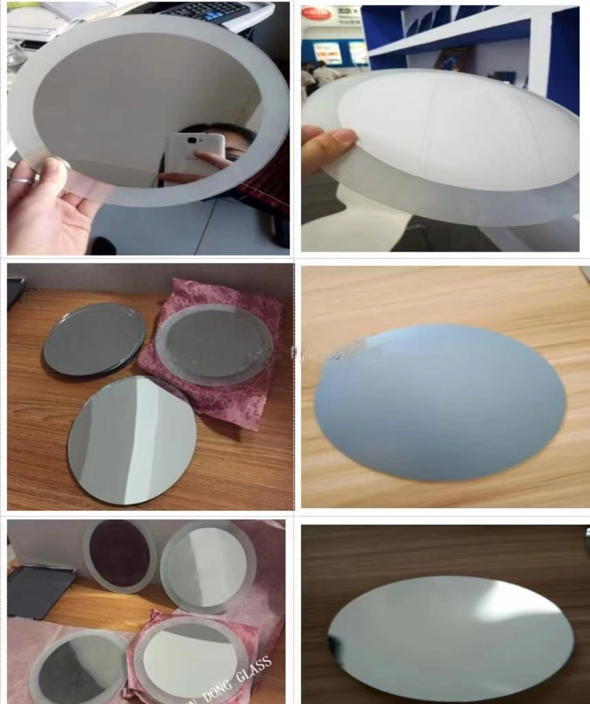Concave Mirror Glass Magnifying Mirror Glass Custom Size