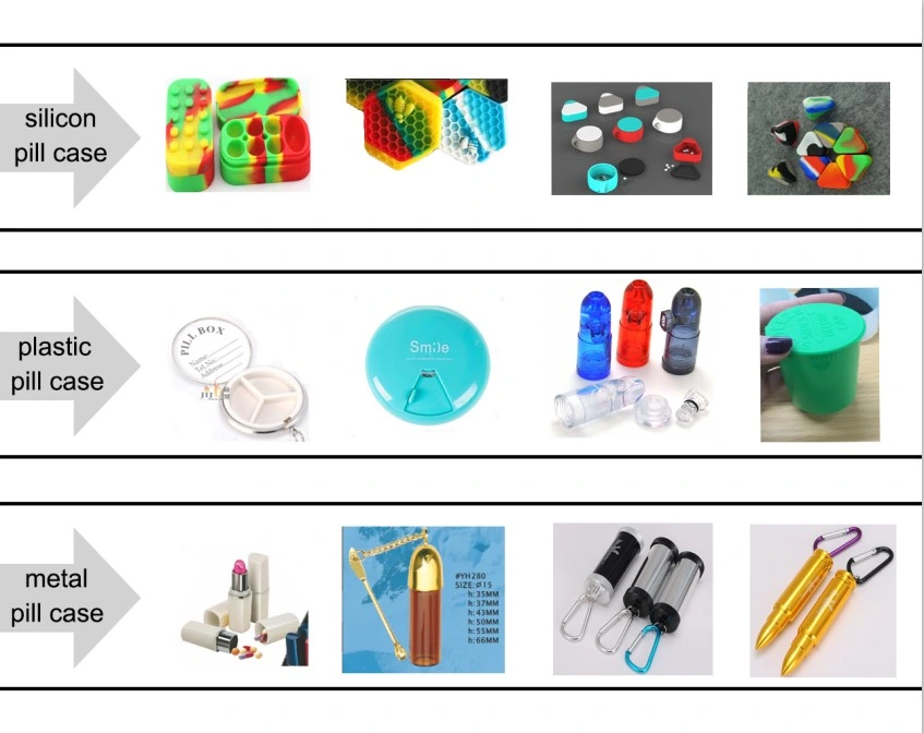 Wholesale Custom Plastic LED Light Jar with Lid Light PVC Colorful Image Board and Magnifying Glass LED Jar