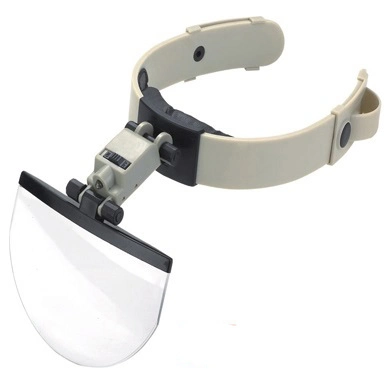 Watch Repair Instrument Handsfree Headband Magnifier with LED Light (BM-MG5014)