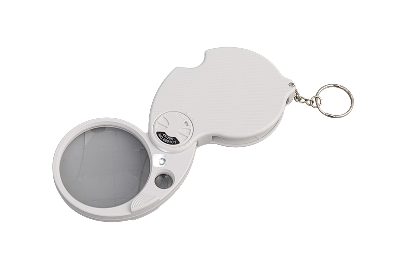 Foldable Magnifier with Light, Live Handle Magnifier, 6901, LED Portable Magnifier