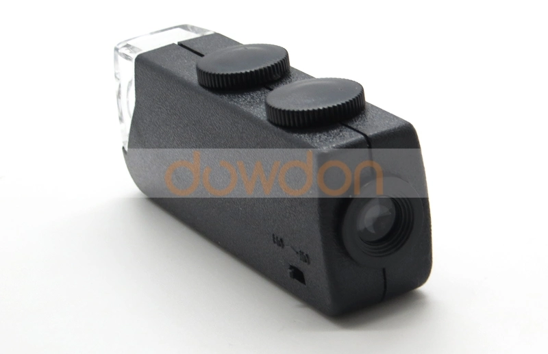 60X -100X Super Mini Portable Magnifier Glass Loupe with LED Light