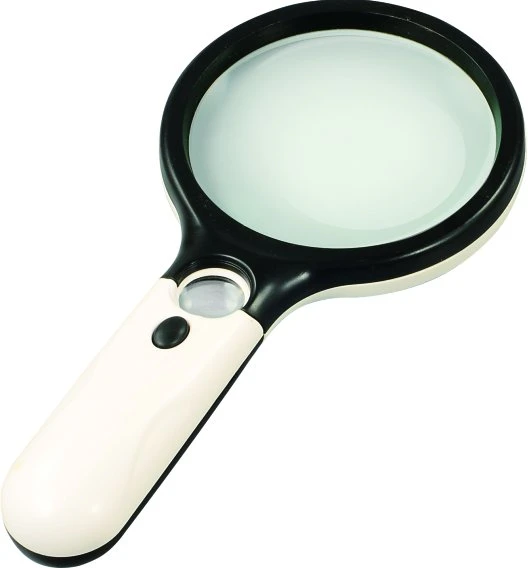 Handheld Magnifier Metal Magnifying Glass for Reading
