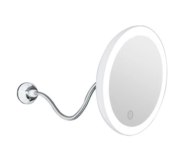 Make up Tool Flexible Suction Cup Mirror Cosmetic Magnifying Glass