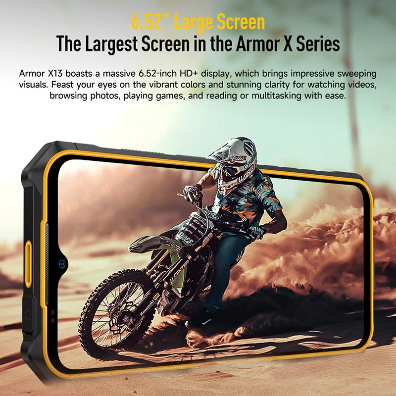 New Design Ulefone Armor X13 24MP Night Vision Camera Global Version Rugged Smartphone Cell Phone Mobile Phone