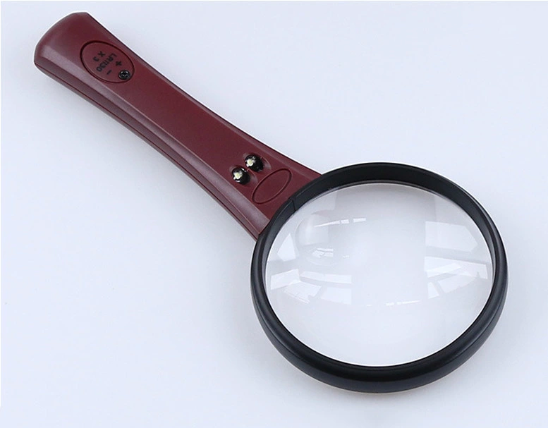 Hot Selling 75mm Portable Acrylic Lens Handheld Reading Magnifier