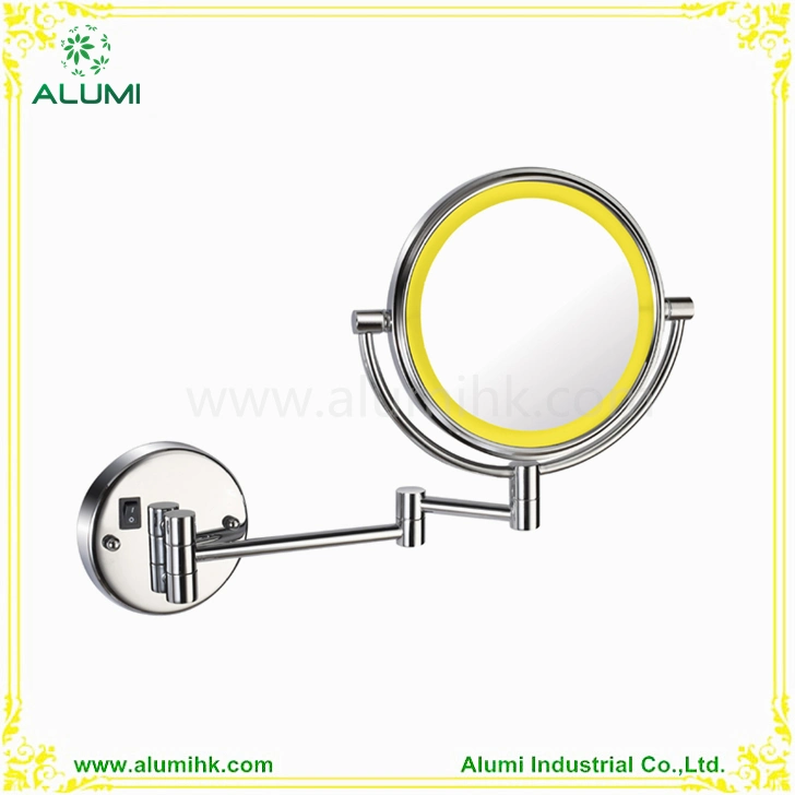 Hotel Wall Mounted LED Light Makeup Magnifying Bathroom Mirror