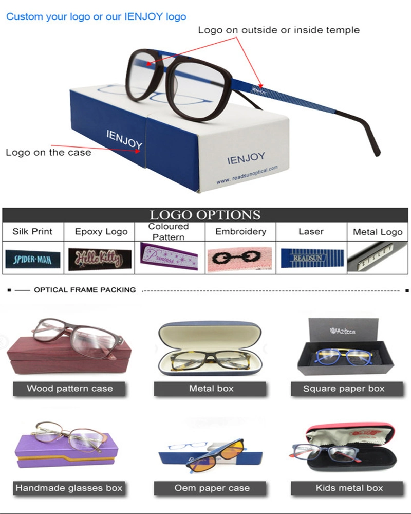Factory Wholesale Hot Selling Metal Frame Spring Reading Glasses with Custom Logo