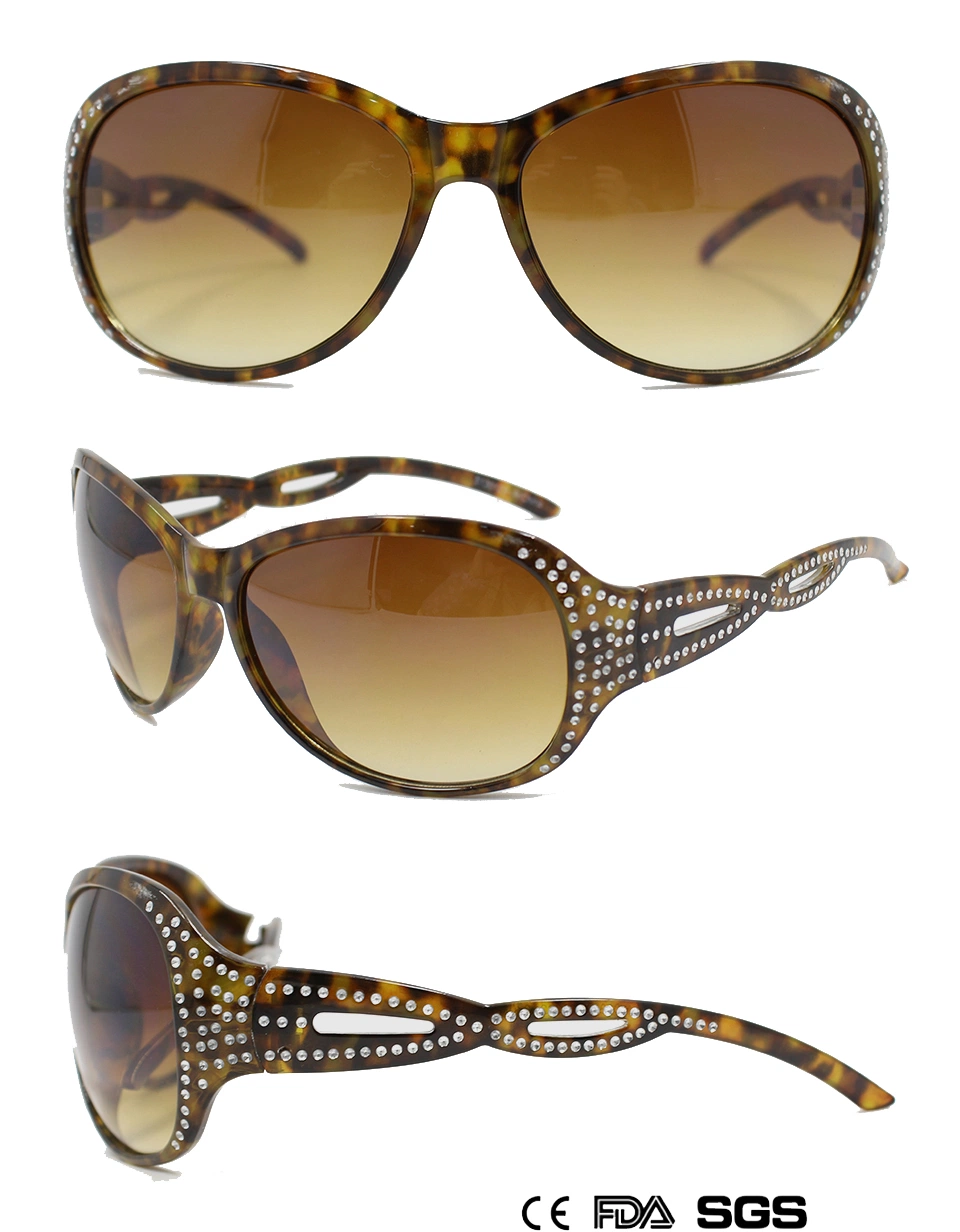 Lady&prime;s Sunglasses with Diamonds (M10637)