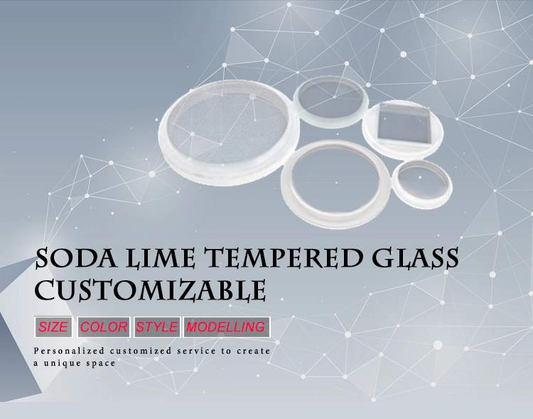 Clear Flat Step Tempered Glass Borosilicate Gauge Glass