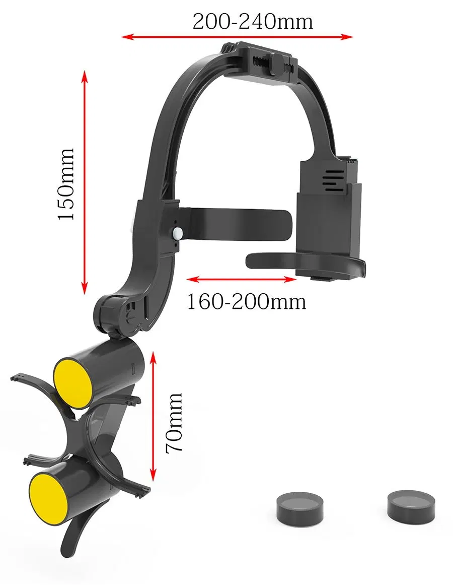 Dental Loupe Manufacture 2.5X/3.5X Dental Loupes Magnifier Medical Loupe Equipment