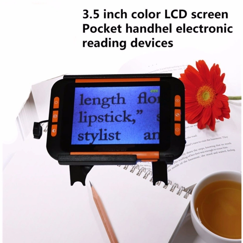 3.5&quot;Color LCD 2X-32X Zoom Electronic Reading Aid Video Portable Low Vision Magnifier
