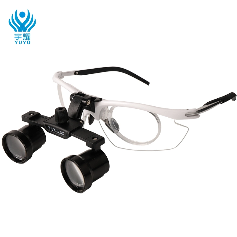 2.5X - 3.5X Dental Loupes Medical Surgery Binocular Magnifying Glasses