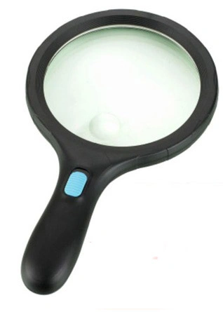 1.8X, 5X LED Illuminated Magnifying Glass Handheld Magnifier (BM-MG4129)