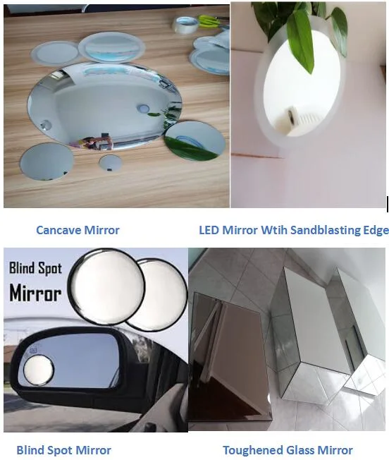 Small PCS 5X 7X 10X Magnifying Mirror Glass Sheet for Making up Mirror