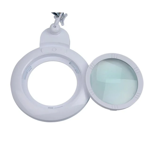 7&quot; Large Lens Clamp LED Magnifying Lamp