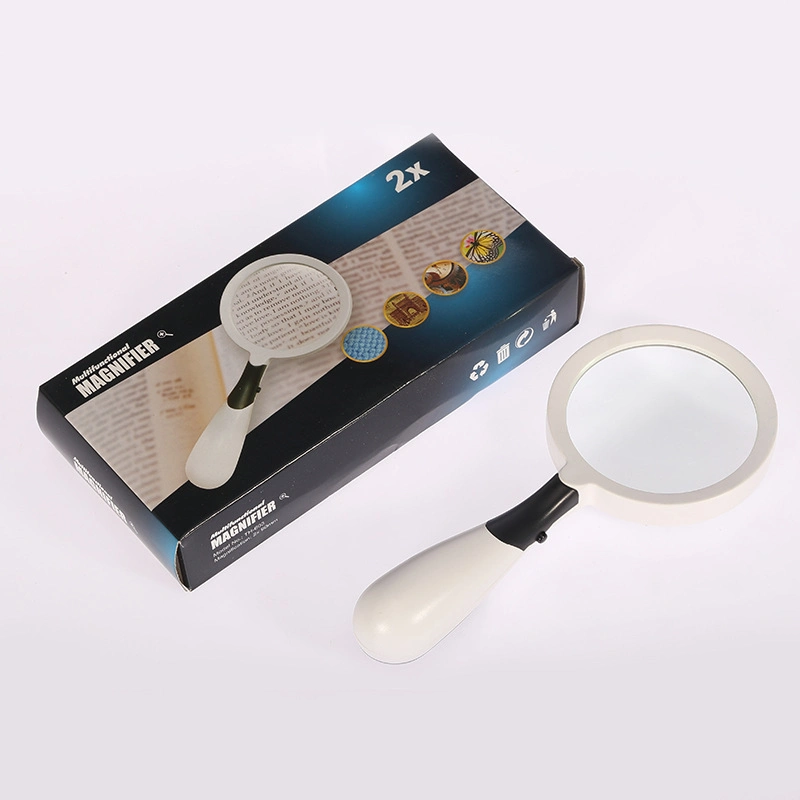 Illuminated Handheld Magnifier LED Magnifying Glass Lamp