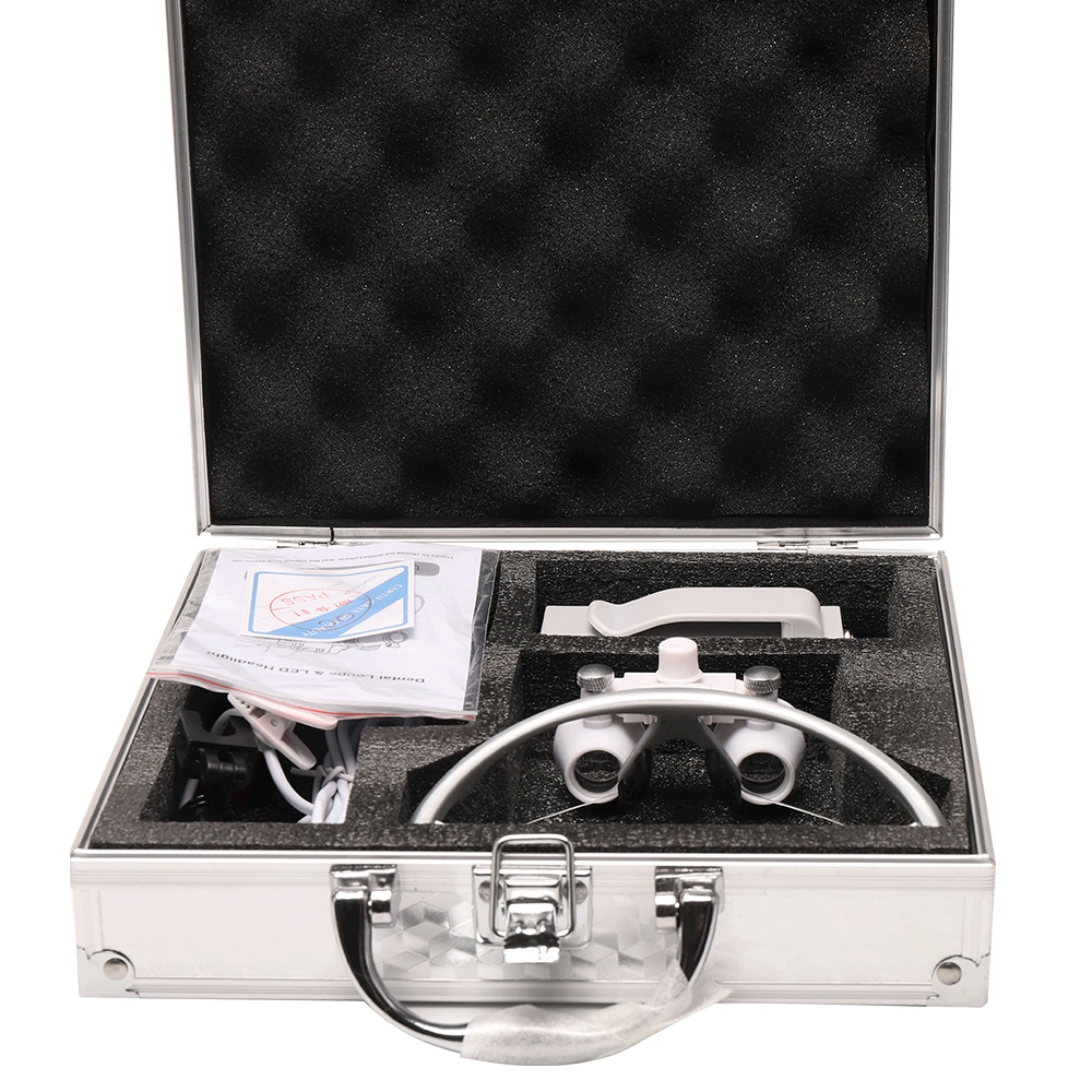 Dentistry 3W Dental LED Light with 2.5X/3.5X Dental Magnifying Glass