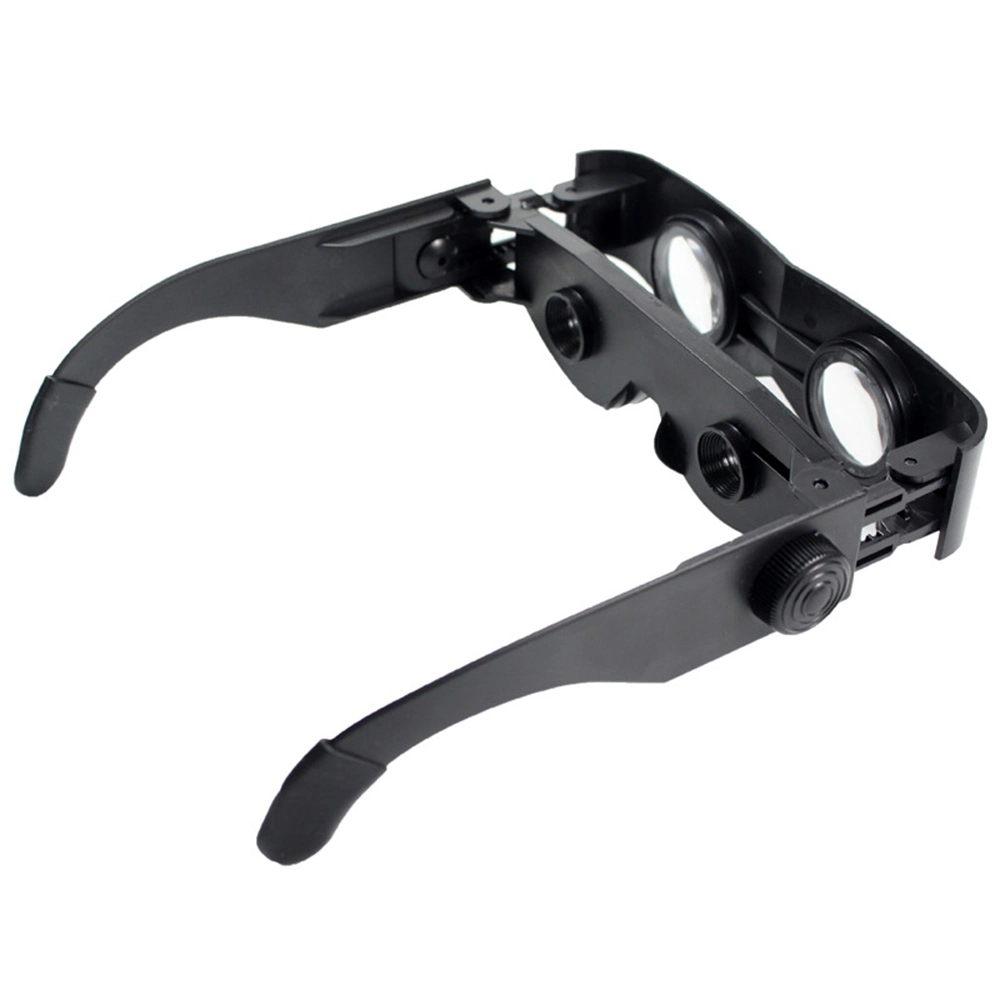 Fishing Binoculars Magnifying Glass Portable Adjustable Outdoor Glasses Black Wyz19057