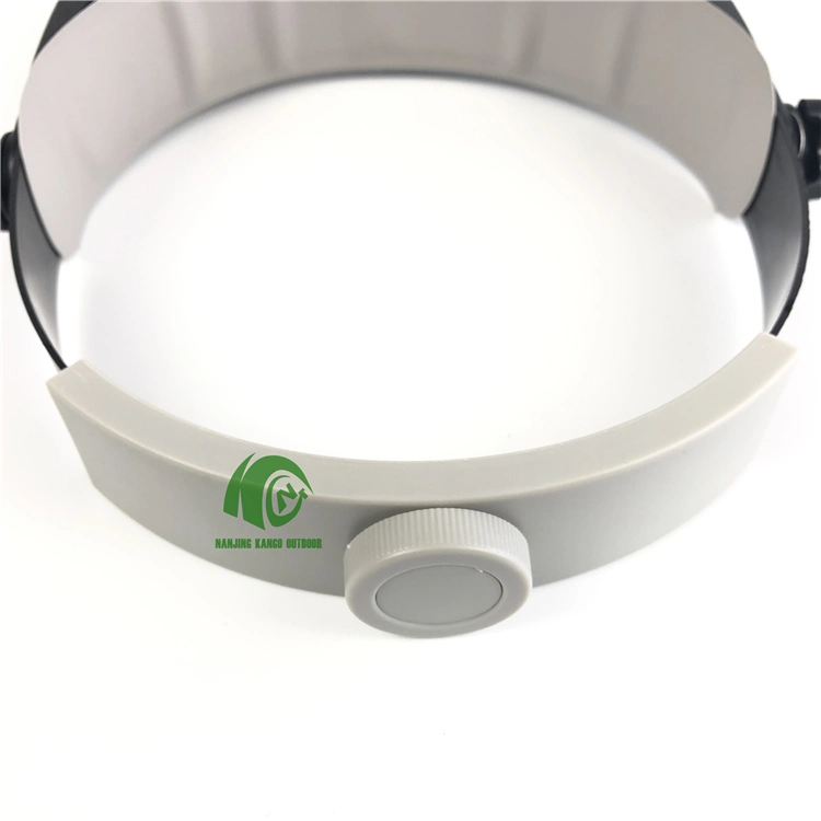 Adjustable Band Four Lens LED Light Head Magnifying Glass