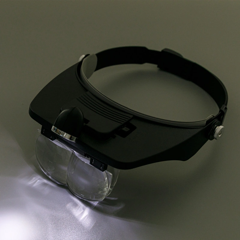 Mg81001-a LED Headband Magnifier with Detachable Lens