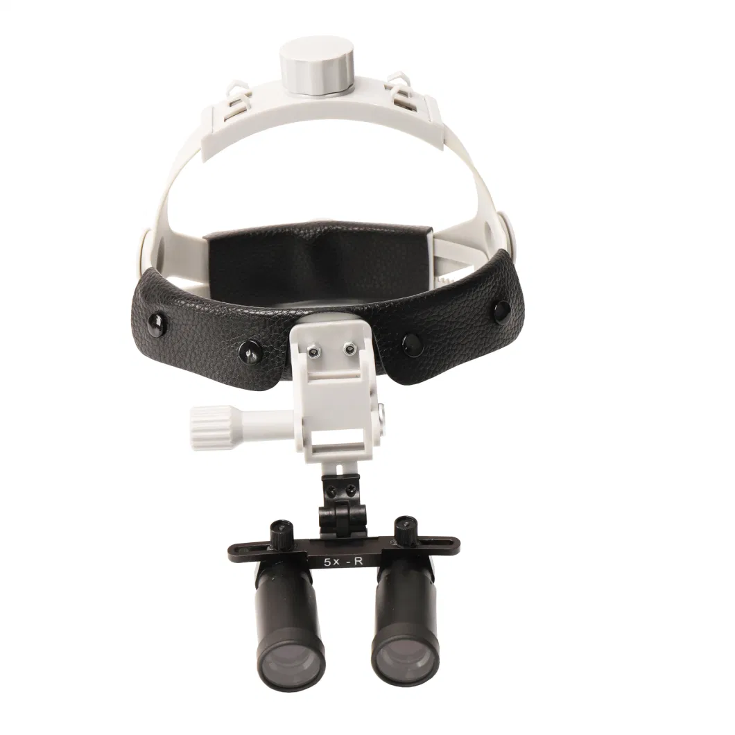 5X Headband Medical Loupes Surgical Binocular Magnifying Glasses