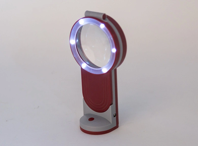 New Desktop LED Lamp Magnifying Glass Multi Functional Elderly Hand Reading Lamp Magnifying Glass