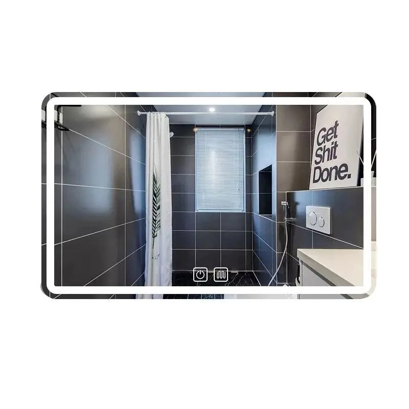 Home Touch Screen Smart Mirror IP65 Waterproof Bathroom LED Mirror Light