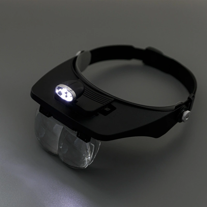 Mg81001-a LED Headband Magnifier with Detachable Lens