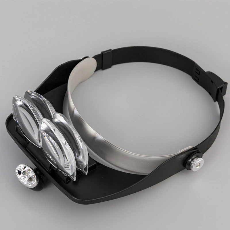 Mg81001-a LED Headband Magnifier with Detachable Lens