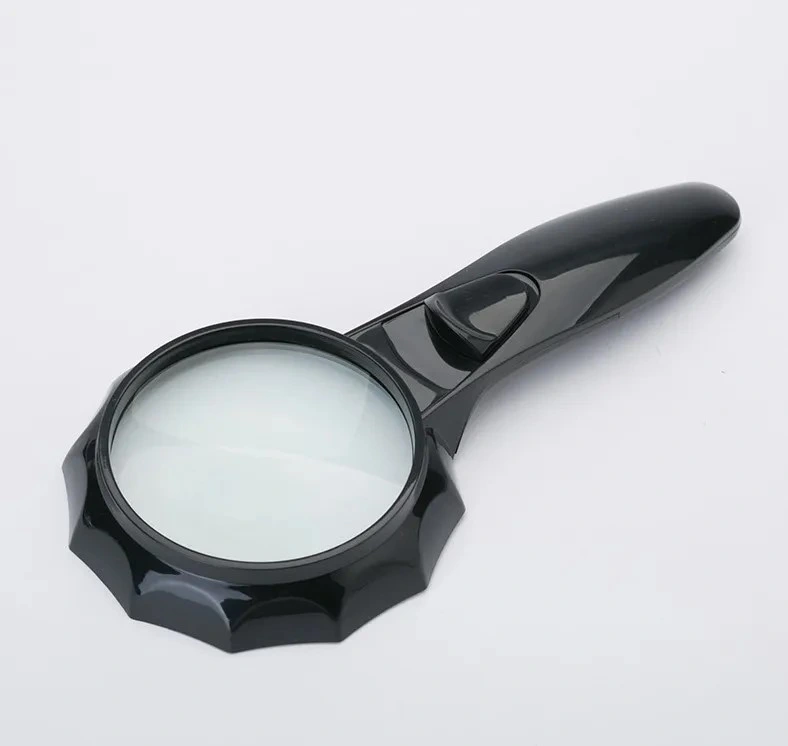 6 LED Umbrella Shaped Handheld High Power Magnifying Glass for Reading Th600556