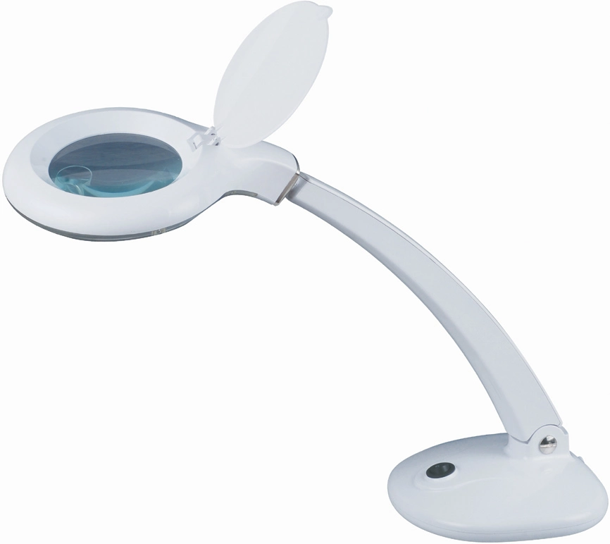 4&quot; Lens Hand-Free Illuminated Magnifying Magnifier Desk Lamp (BM-2012A)