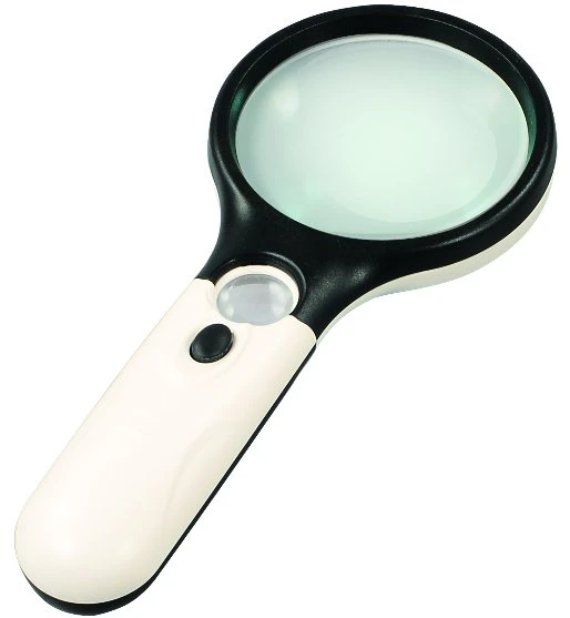 Handheld Magnifier Metal Magnifying Glass for Reading