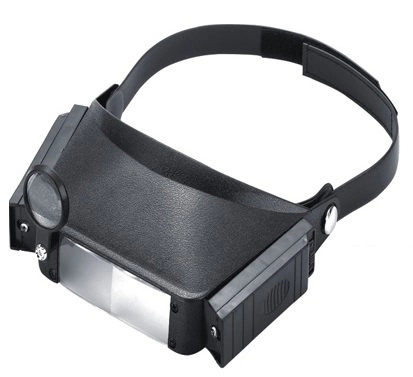 LED Head Magnifier LED Light Head Magnifying Glass (BM-MG5019)