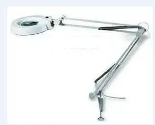 Leenol ESD Bench Top Magnifying Lamp Magnifying Glass for Desk Folding