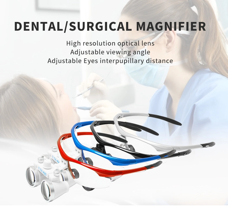 3.5X Dental Loupes Surgical Loupe Binocular Magnifying Glass