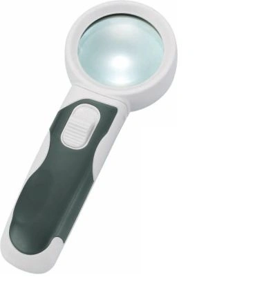 2 LED Handheld Magnifying Glass Magnifier 10X Magnification Power (BM-BG1007)