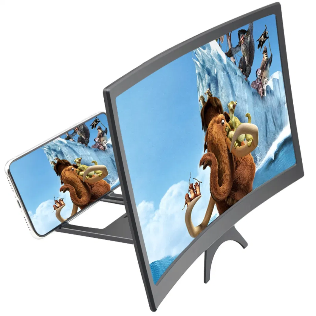 3D Video Curving Portable Mobile Phone Screen Amplifier Magnifier Display