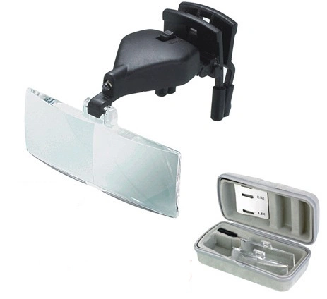 Dental Loupes Magnifier with LED Light and Clip (BM-MG3005)