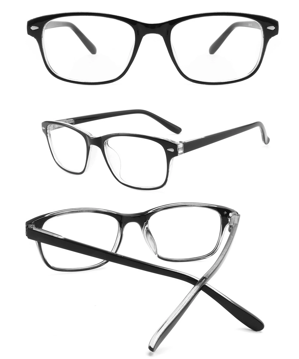 Wholesale High Quality Design Plastic Spring Hinge Magnifying Reading Glasses for Men