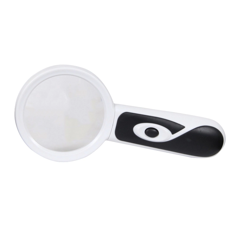 Pocket LED Handheld Magnifier Illuminated Magnifying Glass for Reading