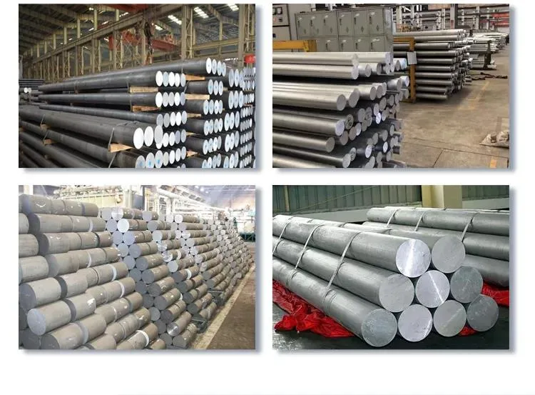 Aluminium Round Bar Rod 2024 5052 5083 6061 6063 6082 7075 in 3003 L Shaped Extruded Half Round Slotted Aluminum Bars for Sale Stock Price Flat Per Pound