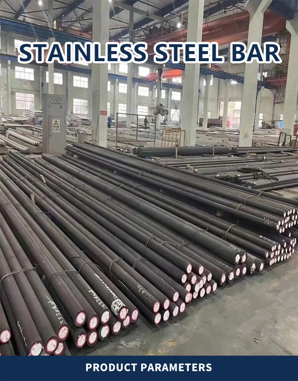Round Steel Bar Flat Angles Bar Square Hexagonal Rod Alloy Steel in Bar Series Metal
