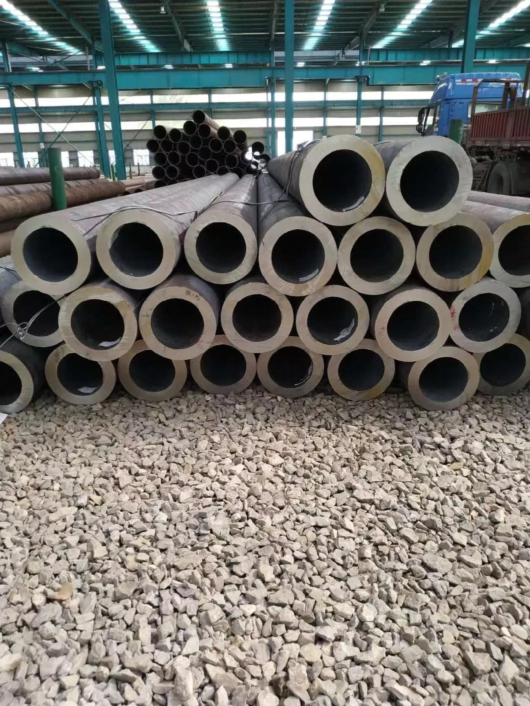 Large Stock S355 Carbon Steel Round Pipe with 3mm Thick